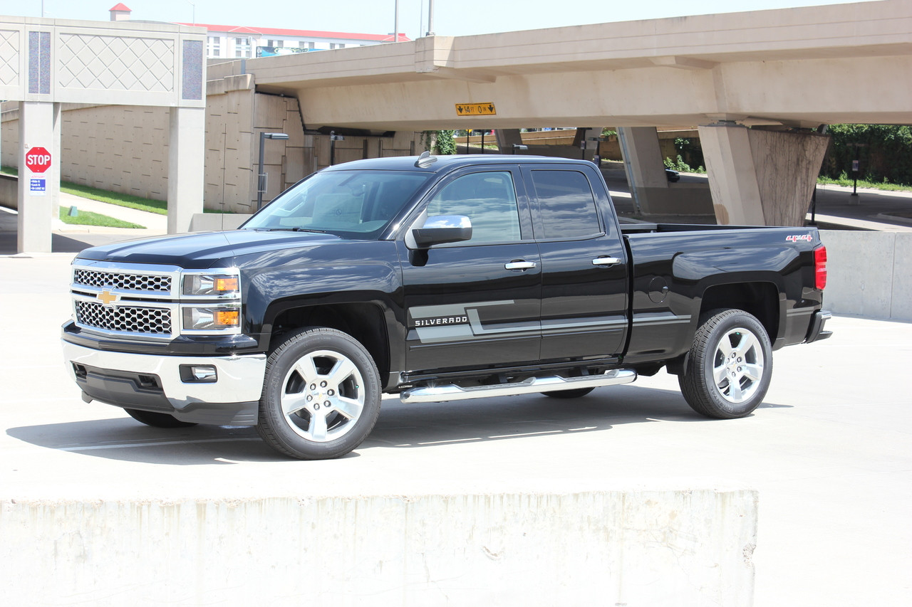 Chevy Silverado Side Decals and Stickers SHADOW 2013-2018 Premium Auto ...