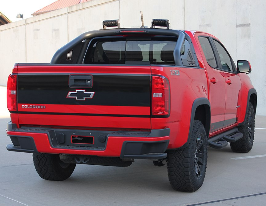 2021 2022 Chevy Colorado Tailgate Letters COLORADO 21 TAILGATE DECALS