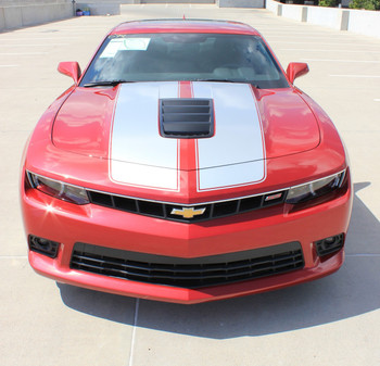 Front of Chevy Camaro SS Super Sport Stripes S-SPORT PACKAGE 2014-2015
