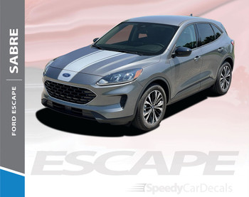 2021 Ford Escape Hood Stripe SABRE HOOD 2020-2025