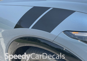 2021 2022 2023 2024 2025 2026 Ford Mustang MACH-E Electric Hood Stripes Decals BREAKER BAR Premium Auto Striping