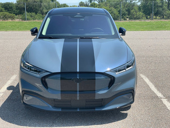 front of Stripes for Ford Mustang Mach-E 2021-2026 SONIC MACH E RALLY