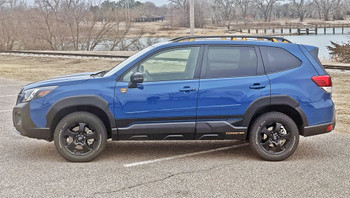 2019-2024 Subaru Forester Side Stripes GROOVE SIDES Decals Vinyl Graphics 3M Premium Auto Striping