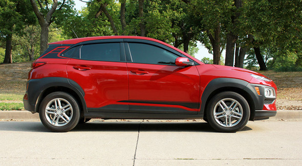 Profile of  Hyundai Kona Stripes SPIRE KIT 2018-2023