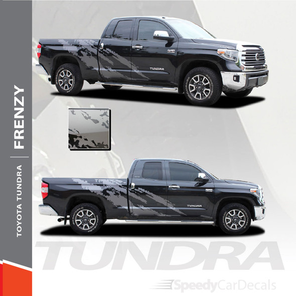 NEW! 2015-2021 Toyota Tundra Side Vinyl Graphics FRENZY Premium Products!