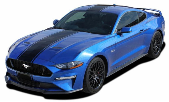 2018 2019 2020 2021 2022 2023 2023 Ford Mustang Center Graphics Stripes