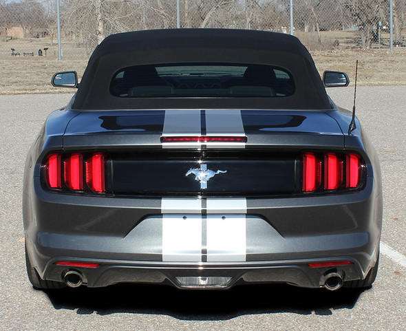 7 Inch Racing Stripes for Ford Mustang STALLION SLIM 2015-2017
