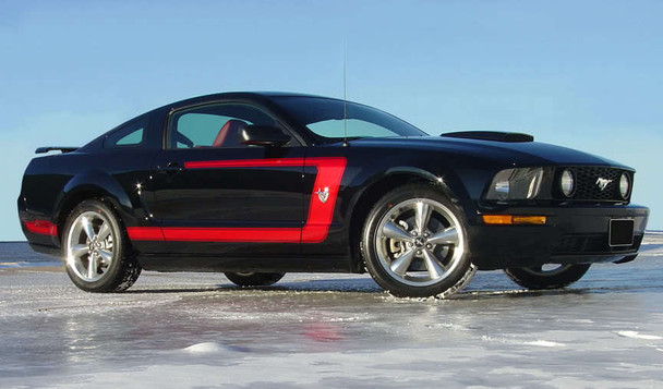 Ford Mustang Side Custom Stripes 3M FASTBACK 1 2005-2009