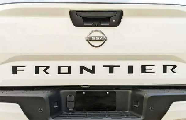 2022-2026 Nissan Frontier Tailgate Letter Decals Text Stripes Graphics (SCD-8086)