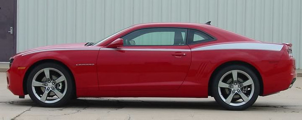 side view Chevy Camaro Upper Body Line Graphics LEGACY 3M  2009-2015