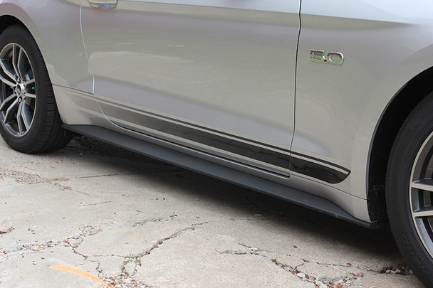 Ford Mustang Faded Rocker Panel Decals FADED ROCKER 2015-2018