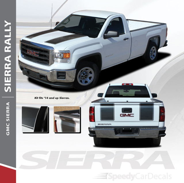 GMC Sierra Stripes, Sierra Graphics, Sierra Decals 2014-2020