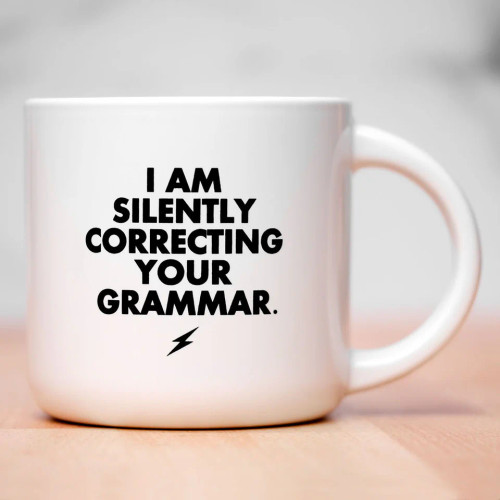 Correcting Grammar Mug