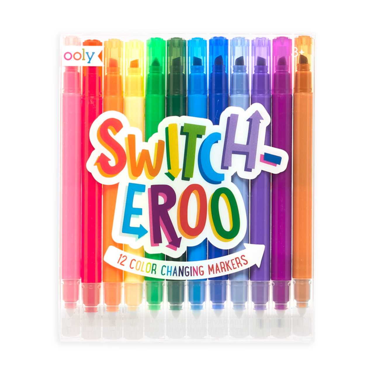 Ooly - Brilliant Brush Markers - Set of 12