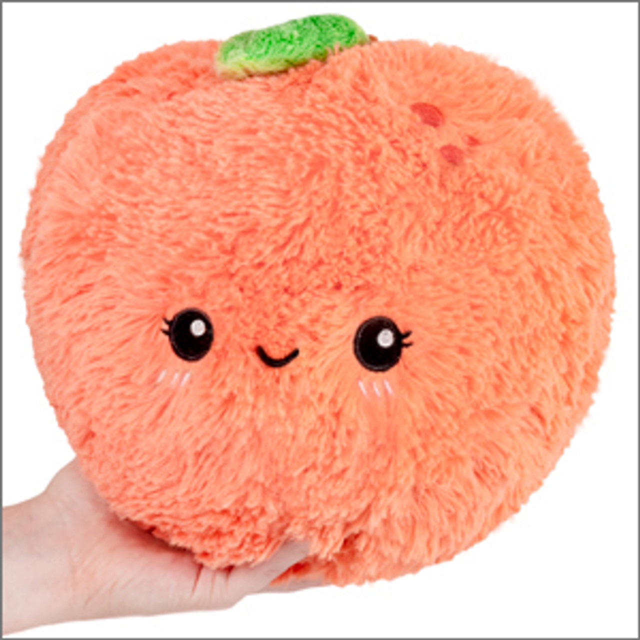 stuffed peach toy