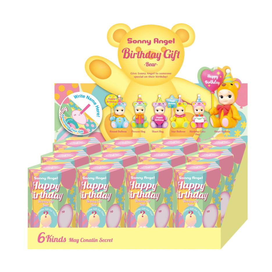 Sonny Angel - Birthday Gift Bear Series (Random) - Amiko Kawaii Goods