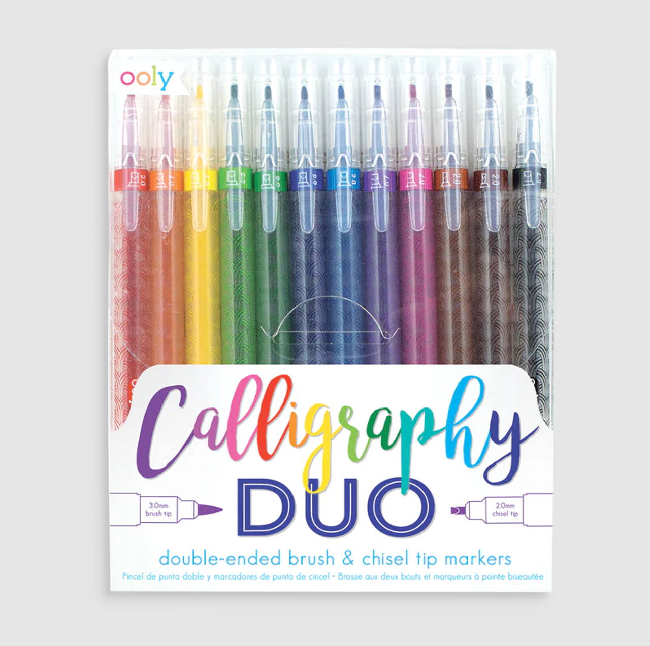 Ooly Confetti Stamp 9 Double Ended Markers