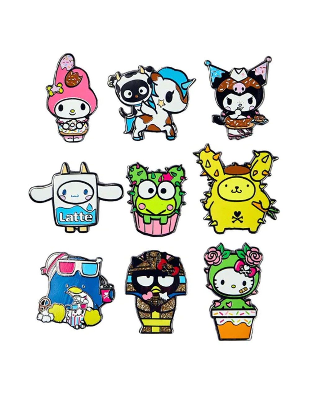 Tokidoki x Hello Kitty and Friends Enamel Pin - Blind Box