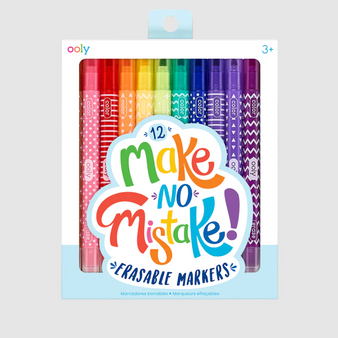 Ooly -  Make No Mistake Erasable Markers [Set of 12]