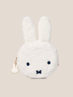 JuJuBe x Miffy Flower Fields Plush Mini Pouch - White