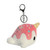 Vanilla-Berry Nomwhal 4" Clip-On Keychain