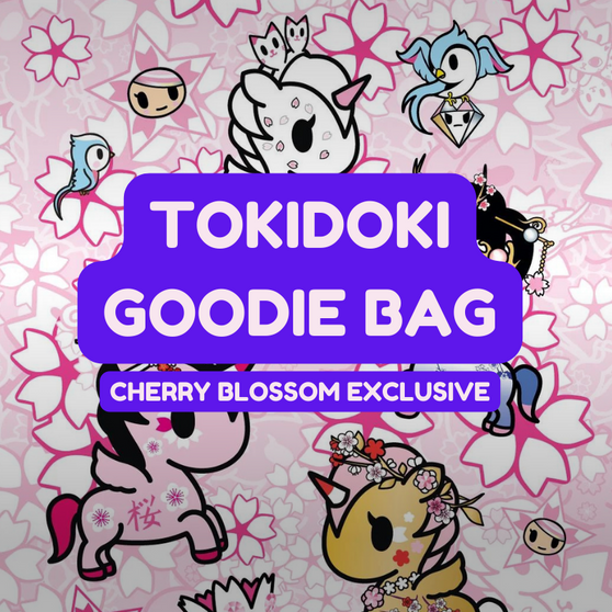 tokidoki Cherry Blossom Festival Goodie Bag