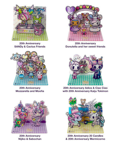 tokidoki 20th Anniversary Acrylic Standee Blind Box (Random)