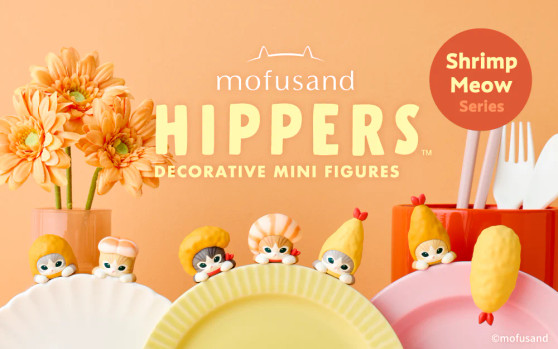 Mofusand Shrimp HIPPERS Vol. 2  Blind Box Series (Random)
