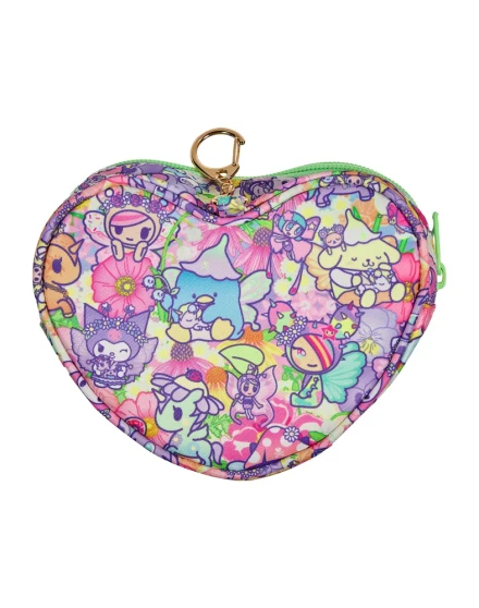 tokidoki x Hello Kitty and Friends Butterfly Garden Clear Heart Coin Purse
