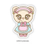 Cyndercake Sweet Cafe Vivi-Bear (Shy) Vinyl Sticker