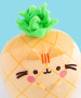 Pusheen Fruits Scented Pineapple Squisheen Plush