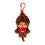 Monchhichi: Girl Classic Big Head Keychain Monchhichi: Girl Classic Big Head Keychain