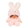 Monchhichi: Sitting Fluffy Bunny Plush