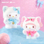 Sanrio Characters Shining Meow Plush Keychains Blind Box (Random)