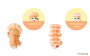 Mofusand Shrimp HIPPERS Vol. 2  Blind Box Series (Random)