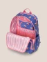Miffy x JuJuBe Flower Fields Zealous Diaper Bag Backpack - Blue & Orange