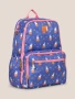 Miffy x JuJuBe Flower Fields Zealous Diaper Bag Backpack - Blue & Orange