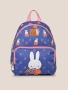 Miffy x JuJuBe Flower Fields Everyday Mini Backpack - Blue & Orange