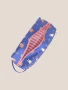 JuJuBe x Miffy Flower Fields Be Dapper Toiletry Cosmetic Pouch - Blue & Orange