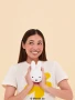 JuJuBe x Miffy Flower Fields Plush Mini Pouch - White