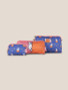 JuJuBe x Miffy Flower Fields Be Set 3-Piece Pouch Set - Blue & Orange