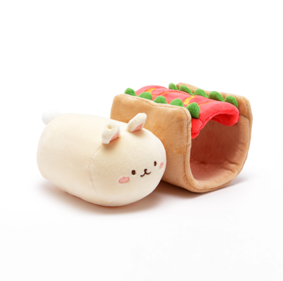 Anirollz Bunniroll Plush - Hot Dog (Small) - Amiko Kawaii Goods