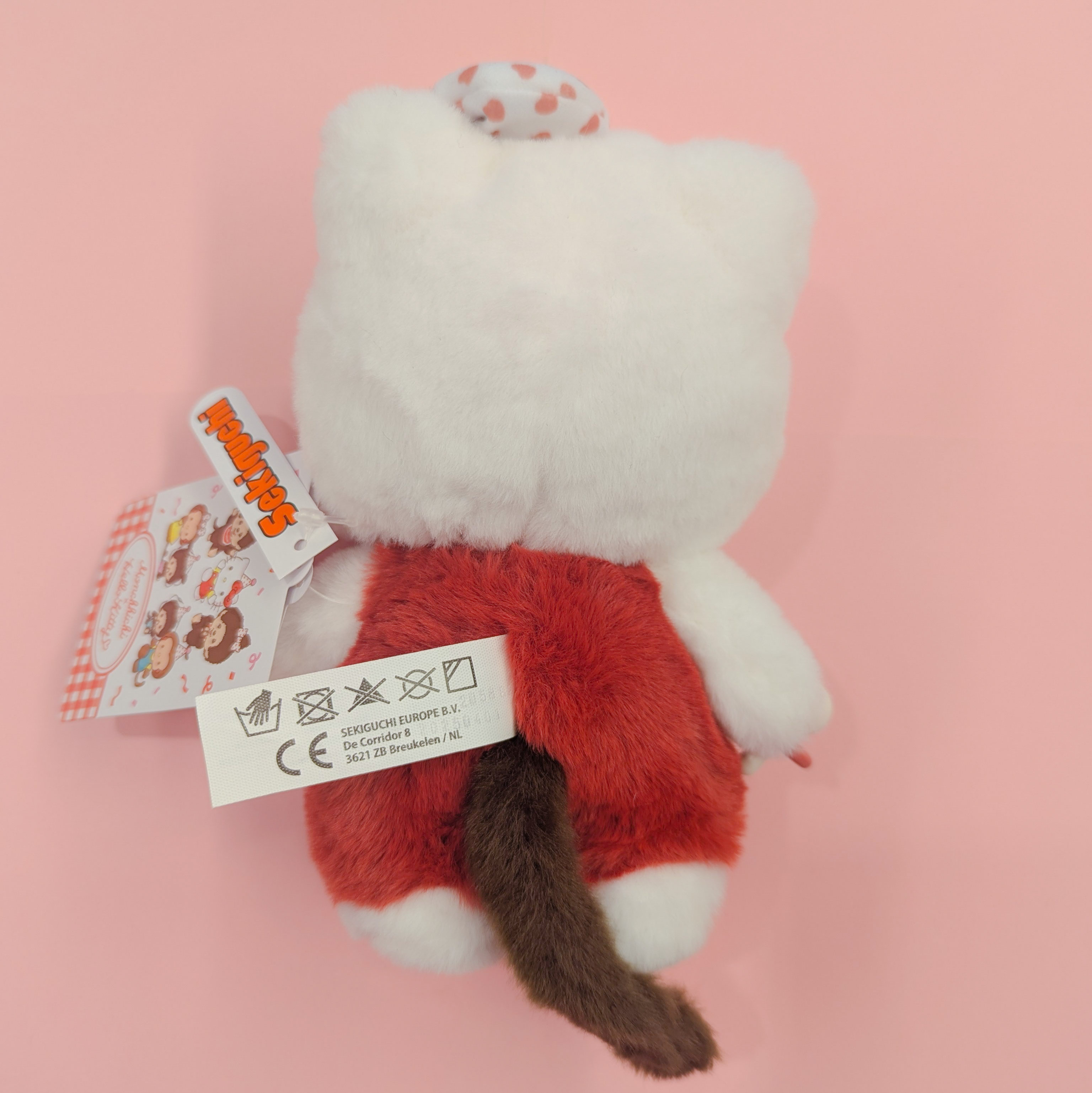 Monchhichi x Hello Kitty: Monchhichi Gingham - Amiko Kawaii Goods