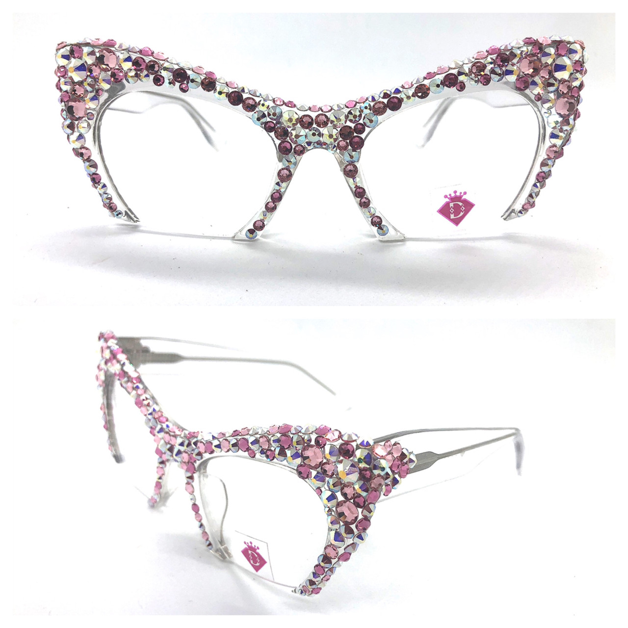 希少ビンテージ　ジオメ柄Geometric Special Airy Cardi Seraphin by OGI HARTLEY Eyeglasses | FREE Shipping