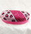 Crystal Leopard Large Eyewear Case - Pink