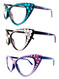 cat eye reading glasses - Image 2