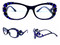 Baltimore Purple Glasses - Clear Lens