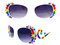 White Frame / Skittles Edition Sunglasses 