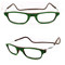 If you would like this style, please choose Black as the frame color and Emerald as the crystal color. 