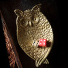 Pewter Owl Jewelry/Coin Tray in Gold